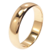Кольцо Xuping Позолота 18K Классика Обручальное 5мм фото №2 Кольцо Xuping Позолота 18K Классика Обручальное 5мм фото №2