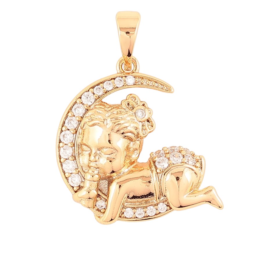 Кулон Xuping Позолота 18K Сладкий сон для цепочки до 5мм фото №1