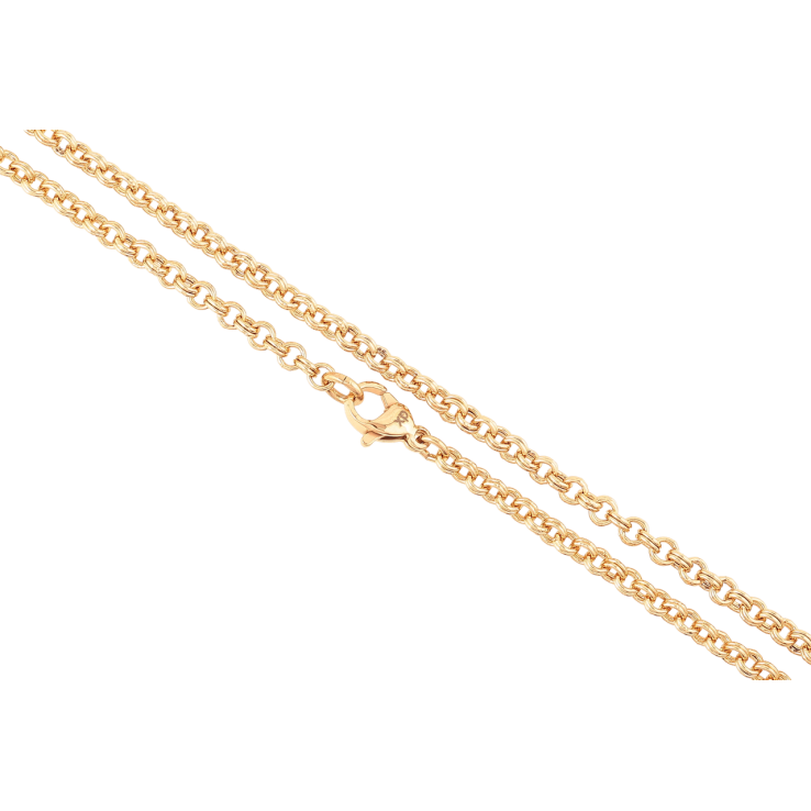 Ланцюжок Xuping Позолота 18K «Плетіння Бельцер» довжина 45см х 3мм фото №7