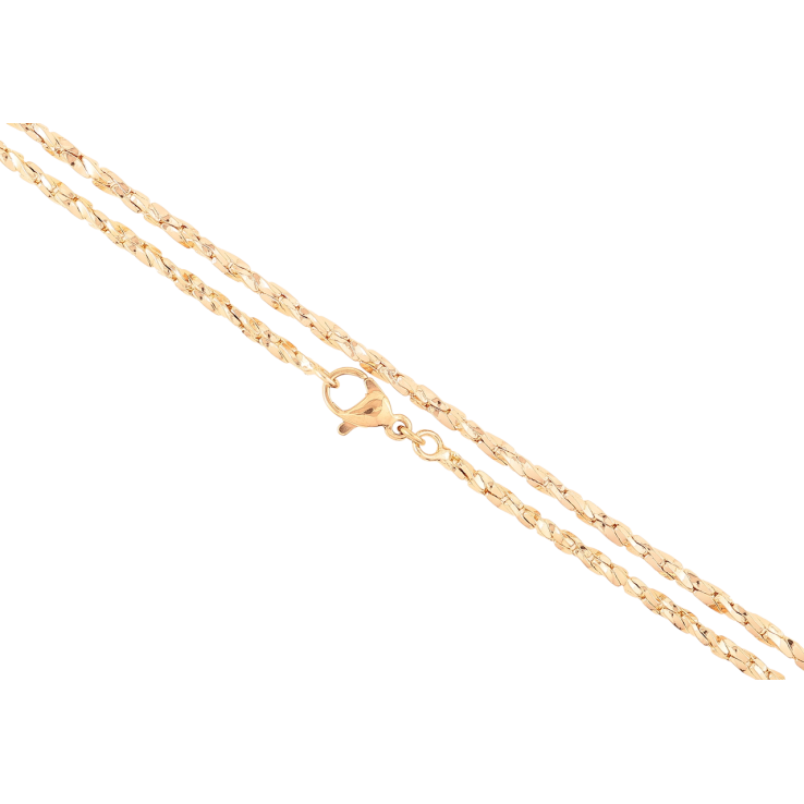 Ланцюжок Xuping Позолота 18K «Плетіння Фантазійне» довжина 45см х 2мм фото №11