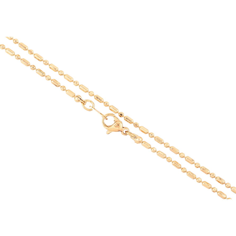 Цепочка Xuping Позолота 18K Плетение Перлина длинна 45см х 1.5мм фото №1 Цепочка Xuping Позолота 18K Плетение Перлина длинна 45см х 1.5мм фото №1