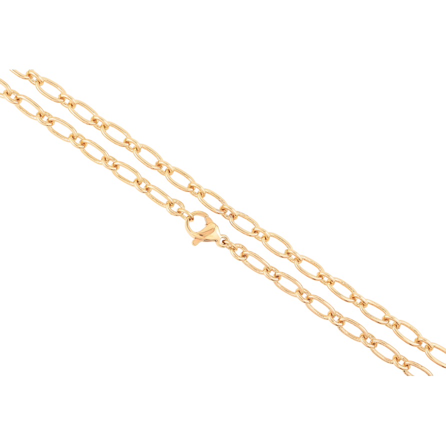 Цепочка Xuping Позолота 18K Плетение Якорное фантазийное длинна 45см х 4мм фото №1 Цепочка Xuping Позолота 18K Плетение Якорное фантазийное длинна 45см х 4мм фото №1