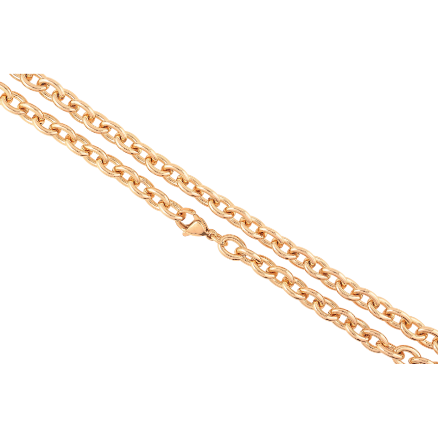 Цепочка Xuping Позолота 18K Плетение Якорное длинна 45см х 6мм фото №1 Цепочка Xuping Позолота 18K Плетение Якорное длинна 45см х 6мм фото №1