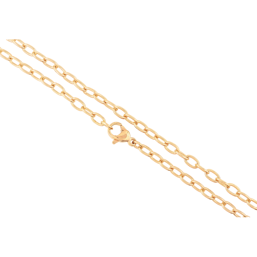 Цепочка Xuping Позолота 18K Плетение Якорное длинна 45см х 3мм фото №1 Цепочка Xuping Позолота 18K Плетение Якорное длинна 45см х 3мм фото №1