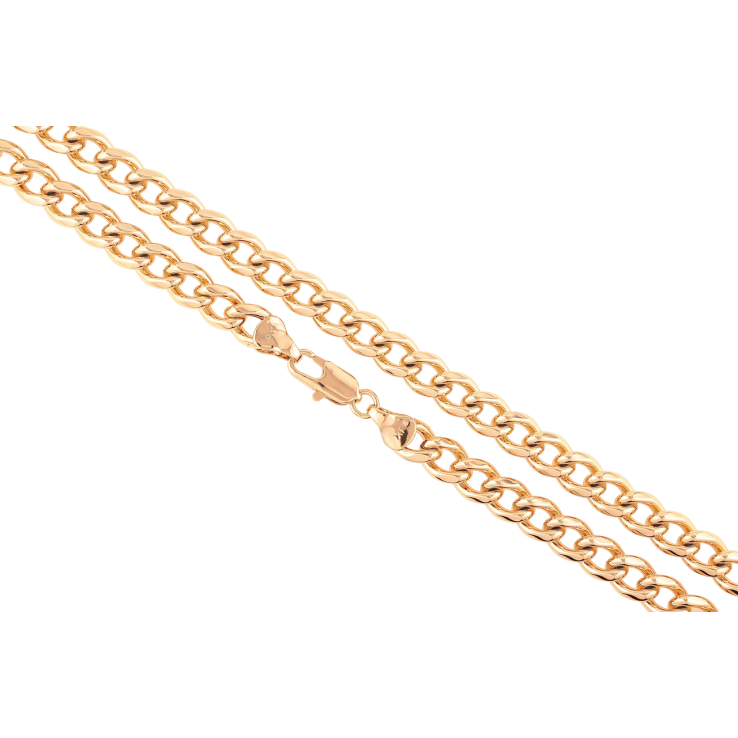 Ланцюжок Xuping Позолота 18K «Плетіння Панцирне» довжина 49см х 7мм фото №13