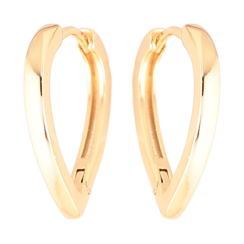 Серьги Xuping Позолота 18K колечки Декоративные фото №1 Серьги Xuping Позолота 18K колечки Декоративные фото №1
