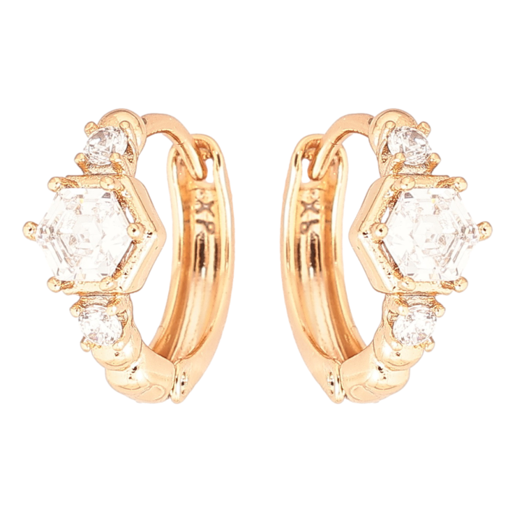 Серьги Xuping Позолота 18K колечки Блеск кристаллов фото №23 Серьги Xuping Позолота 18K колечки Блеск кристаллов фото №23