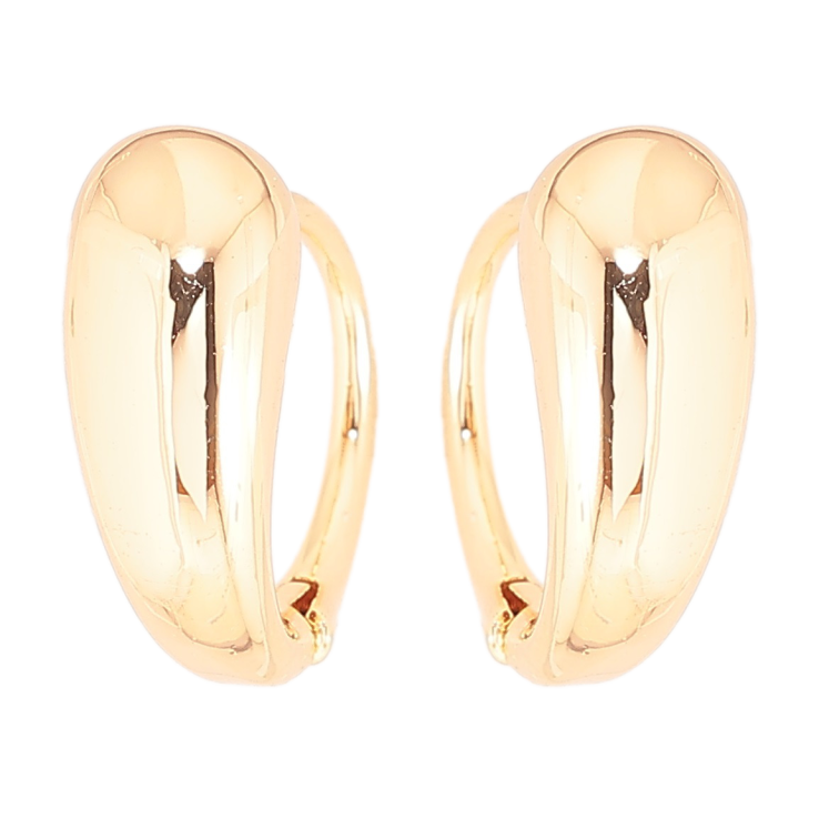 Серьги Xuping Позолота 18K колечки Декоративные фото №8 Серьги Xuping Позолота 18K колечки Декоративные фото №8