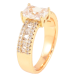Кольцо Xuping Позолота 18K Инкрустация цирконием с фианитом фото №2 Кольцо Xuping Позолота 18K Инкрустация цирконием с фианитом фото №2