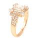 Кольцо Xuping Позолота 18K Инкрустация цирконием фото №2 Кольцо Xuping Позолота 18K Инкрустация цирконием фото №2