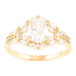 Кольцо Xuping Позолота 18K Инкрустация цирконием фото №1 Кольцо Xuping Позолота 18K Инкрустация цирконием фото №1