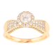 Кольцо Xuping Позолота 18K Инкрустация цирконием фото №1 Кольцо Xuping Позолота 18K Инкрустация цирконием фото №1
