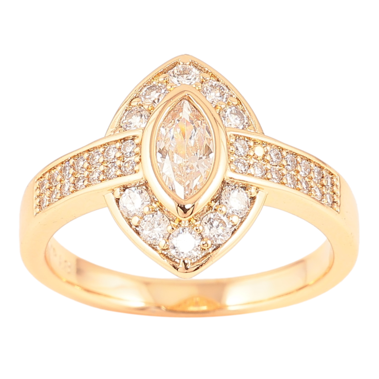 Кольцо Xuping Позолота 18K Узор с инкрустацией цирконием фото №17 Кольцо Xuping Позолота 18K Узор с инкрустацией цирконием фото №17