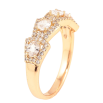 Кольцо Xuping Позолота 18K Инкрустация цирконием фото №2 Кольцо Xuping Позолота 18K Инкрустация цирконием фото №2