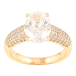 Кольцо Xuping Позолота 18K Инкрустация цирконием с фианитом фото №1 Кольцо Xuping Позолота 18K Инкрустация цирконием с фианитом фото №1