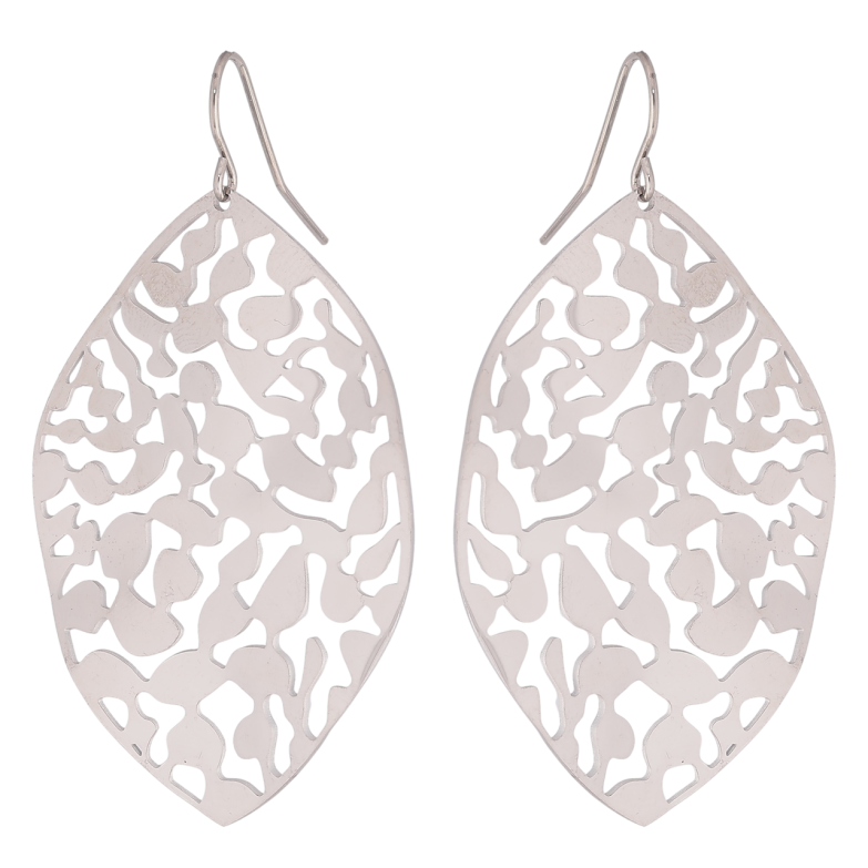 Серьги Xuping TTM Stainless Steel цвет Родий французский замок Декоративные подвески фото №1