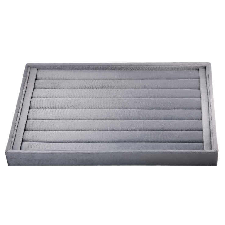 Подставка под кольца Планшет 7 рядов серая дшв- 35х24х3см фото №5 Подставка под кольца Планшет 7 рядов серая дшв- 35х24х3см фото №5