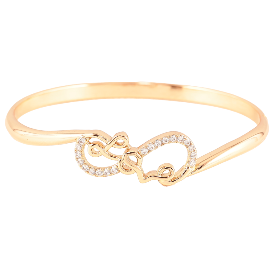 Браслет Xuping Позолота 18K Love ø 5.7см фото №1 Браслет Xuping Позолота 18K Love ø 5.7см фото №1