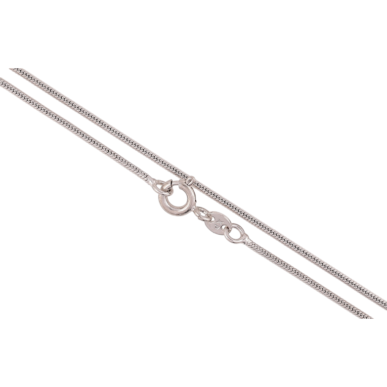 Цепочка Xuping Родий Плетение Ювелирный шнур длина 59см х 1мм фото №1 Цепочка Xuping Родий Плетение Ювелирный шнур длина 59см х 1мм фото №1