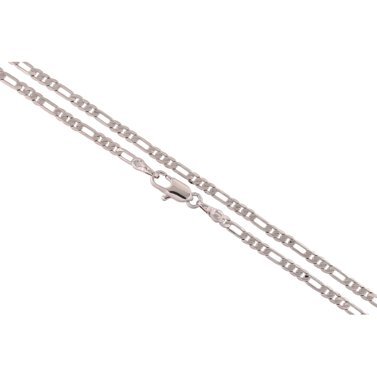 Ланцюжок Xuping Родій «Плетіння Фігаро» довжина 45см х 2.5мм фото №24 Ланцюжок Xuping Родій «Плетіння Фігаро» довжина 45см х 2.5мм фото №24