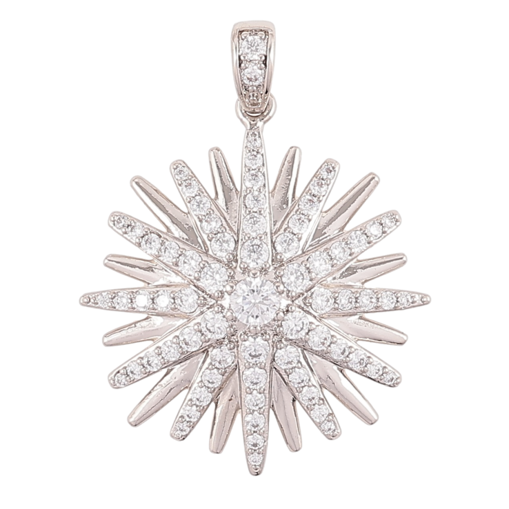 Кулон Xuping Родий Звезда с инкрустацией цирконием для цепочки до 3мм фото №23 Кулон Xuping Родий Звезда с инкрустацией цирконием для цепочки до 3мм фото №23