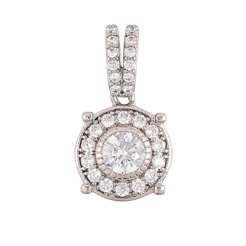 Кулон Xuping Родій «Інкрустація цирконієм» для ланцюжка до 5мм фото №7