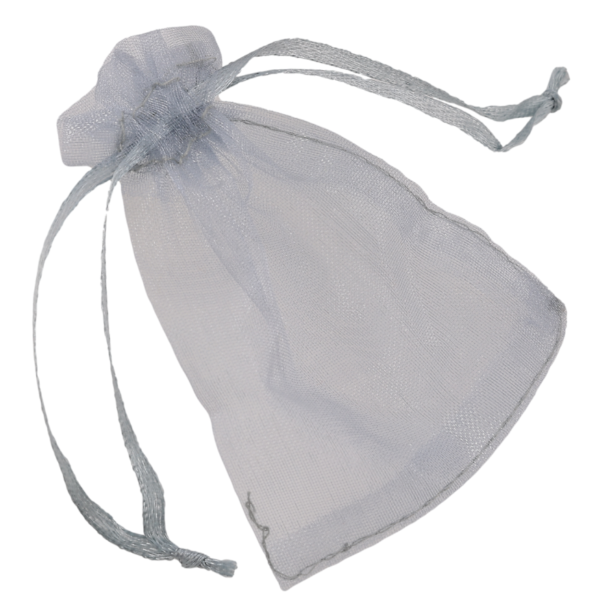 Мешочек подарочный из органзы Цвет серый размер 7х9см цена за 1 шт. фото №1 Мешочек подарочный из органзы Цвет серый размер 7х9см цена за 1 шт. фото №1