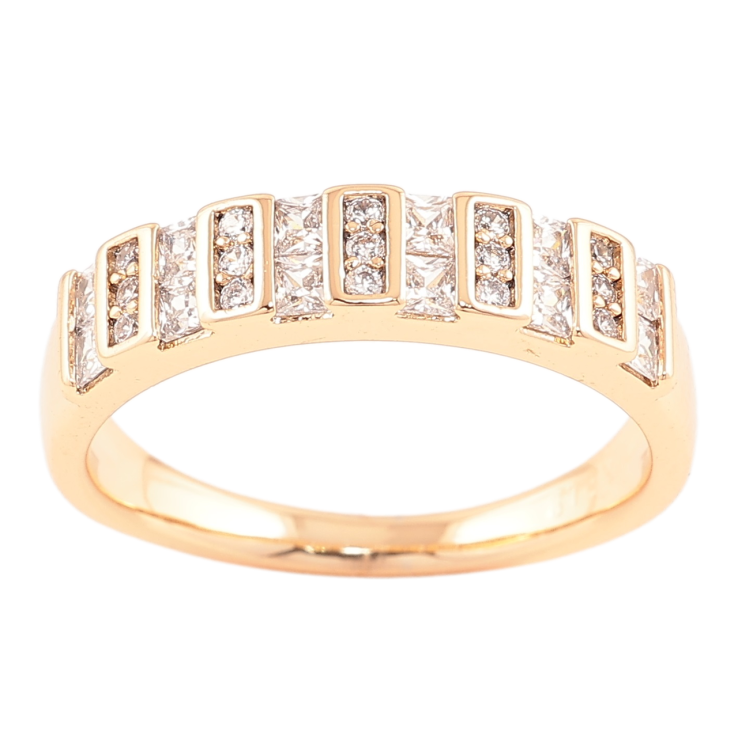 Кольцо Xuping Позолота 18K Узор с инкрустацией цирконием фото №25 Кольцо Xuping Позолота 18K Узор с инкрустацией цирконием фото №25