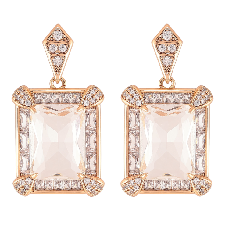 Сережки Xuping JEAN GOUJON Позолота 18K пусети «Фіаніти в декоративному обрамленні цирконію» фото №19 Сережки Xuping JEAN GOUJON Позолота 18K пусети «Фіаніти в декоративному обрамленні цирконію» фото №19