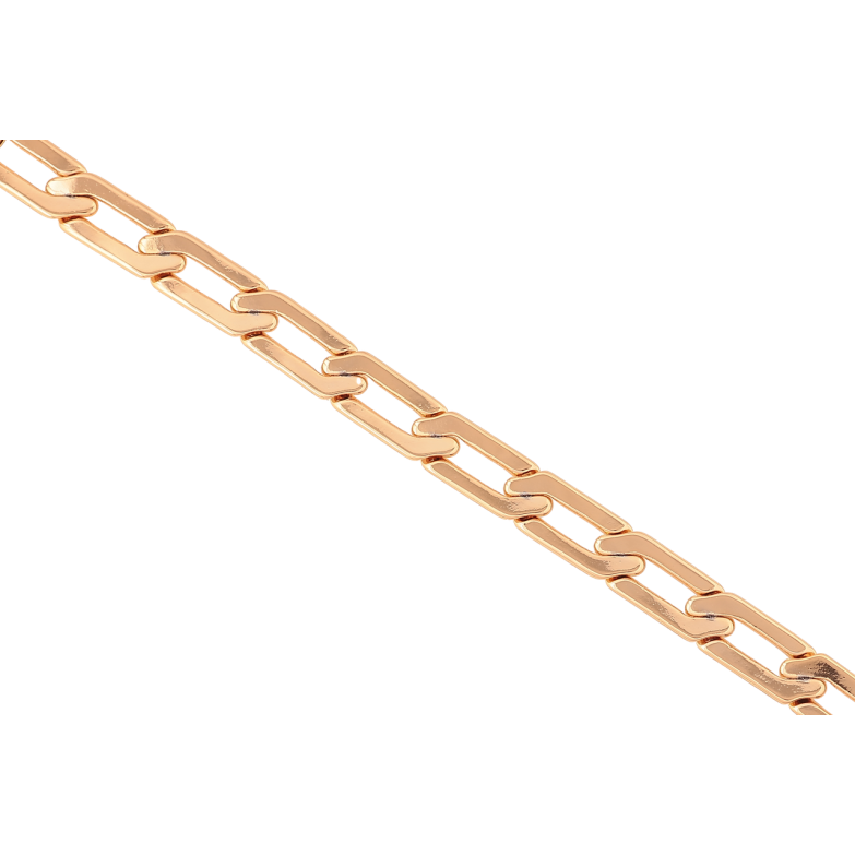 Браслет Xuping Позолота 18K Цепочка Панцирное плетение длинна 19см х 7мм фото №2 Браслет Xuping Позолота 18K Цепочка Панцирное плетение длинна 19см х 7мм фото №2