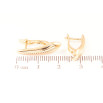 Серьги Xuping Позолота 18K английский замок Декоративные фото №2