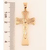 Кулон Xuping Позолота 18K Хрест із Розп'яттям» для ланцюжка до 7мм фото №2
