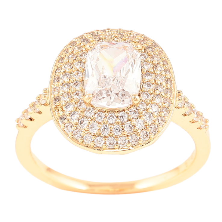 Кольцо Xuping Позолота 18K Инкрустация цирконием с фианитом фото №25 Кольцо Xuping Позолота 18K Инкрустация цирконием с фианитом фото №25