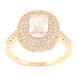 Кольцо Xuping Позолота 18K Инкрустация цирконием с фианитом фото №1 Кольцо Xuping Позолота 18K Инкрустация цирконием с фианитом фото №1