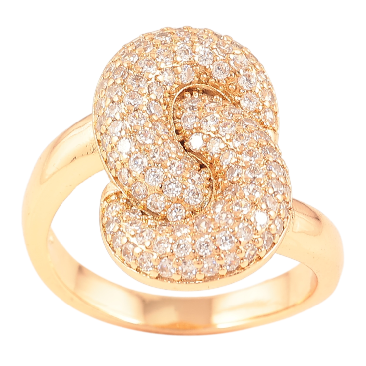 Каблучка Xuping Позолота 18K «Інкрустація цирконієм» фото №14