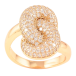 Кольцо Xuping Позолота 18K Инкрустация цирконием фото №1 Кольцо Xuping Позолота 18K Инкрустация цирконием фото №1