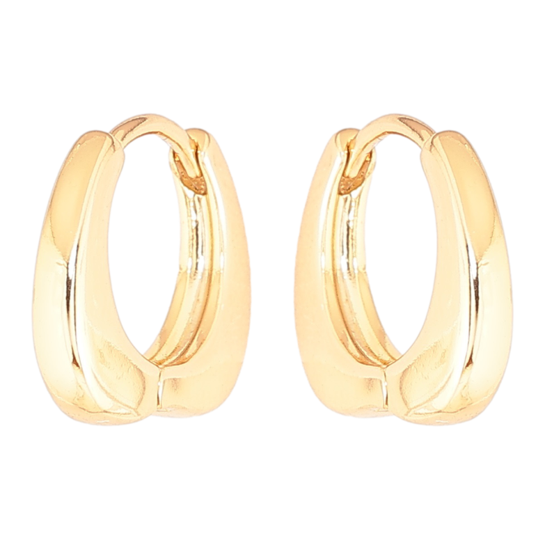 Серьги Xuping Позолота 18K колечки Фигурные фото №1