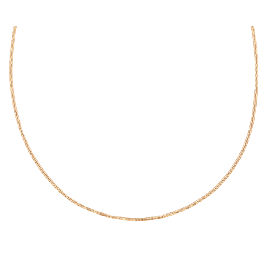 Ожерелье Xuping Позолота 18K Жесткий Ювелирный шнур длина 44см х 1мм фото №1 Ожерелье Xuping Позолота 18K Жесткий Ювелирный шнур длина 44см х 1мм фото №1
