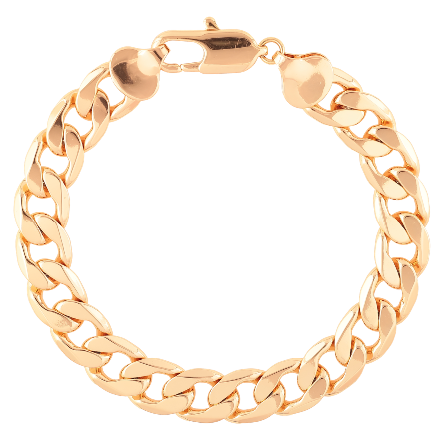 Браслет Xuping Позолота 18K Цепочка Панцирная длинна 25см х 12мм фото №1 Браслет Xuping Позолота 18K Цепочка Панцирная длинна 25см х 12мм фото №1