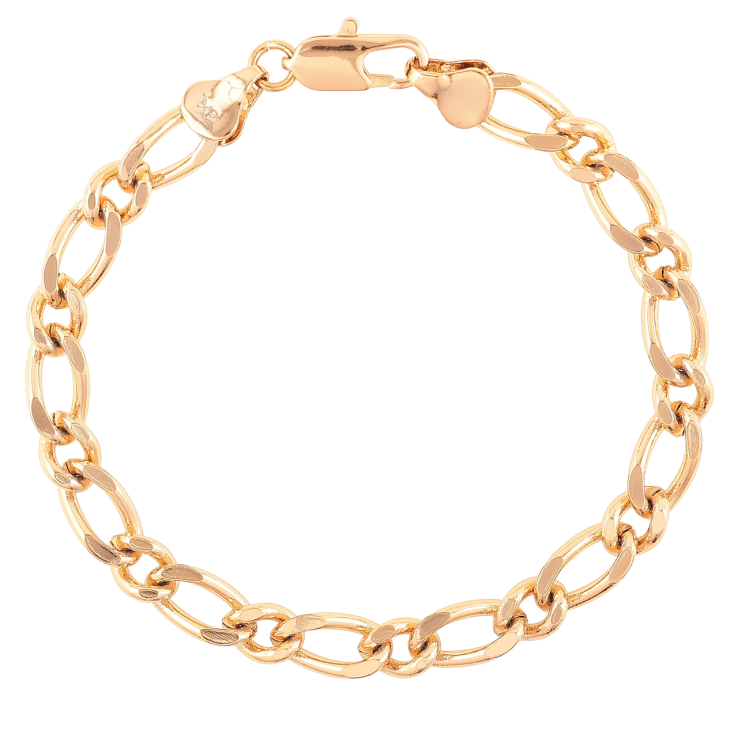 Браслет Xuping Позолота 18K Цепочка плетение Фантазийное длинна 18.5см х 6мм фото №3 Браслет Xuping Позолота 18K Цепочка плетение Фантазийное длинна 18.5см х 6мм фото №3