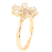 Кольцо Xuping Позолота 18K Кристальный цветок фото №2 Кольцо Xuping Позолота 18K Кристальный цветок фото №2