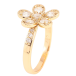 Кольцо Xuping Позолота 18K Кристальный цветок фото №2 Кольцо Xuping Позолота 18K Кристальный цветок фото №2