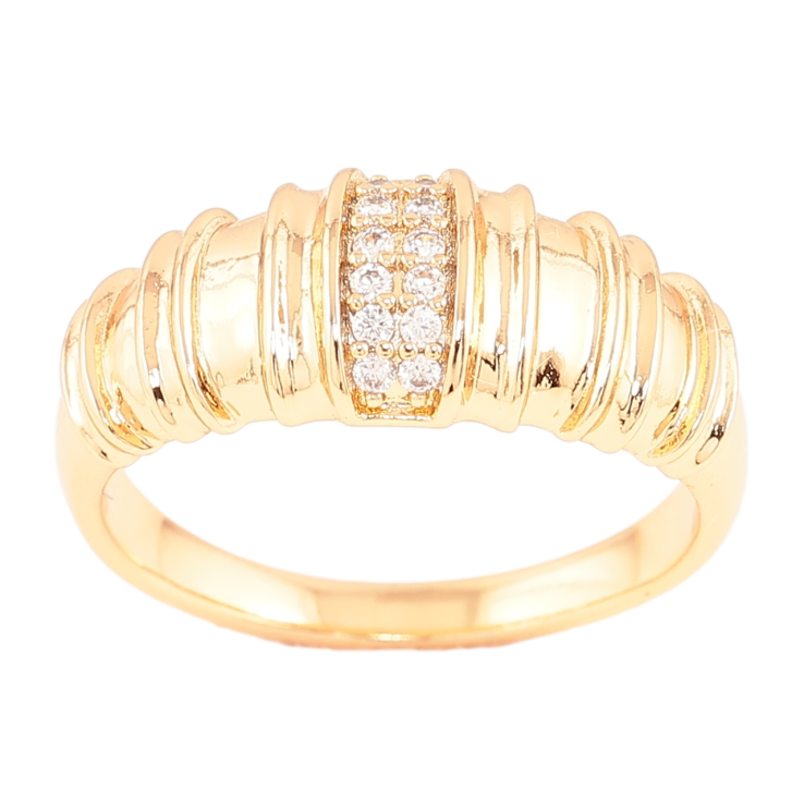 Кольцо Xuping Позолота 18K Узор с цирконием фото №23 Кольцо Xuping Позолота 18K Узор с цирконием фото №23