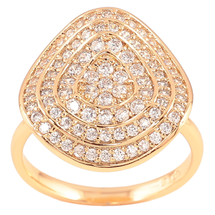 Кольцо Xuping Позолота 18K Инкрустация цирконием фото №13 Кольцо Xuping Позолота 18K Инкрустация цирконием фото №13