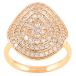 Кольцо Xuping Позолота 18K Инкрустация цирконием фото №1 Кольцо Xuping Позолота 18K Инкрустация цирконием фото №1