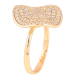 Кольцо Xuping Позолота 18K Инкрустация цирконием фото №2 Кольцо Xuping Позолота 18K Инкрустация цирконием фото №2
