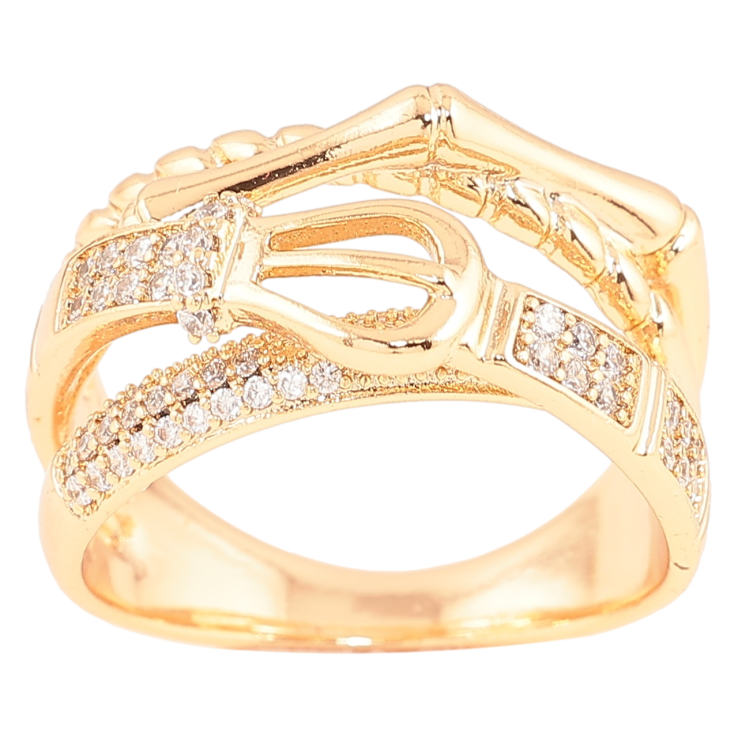 Кольцо Xuping Позолота 18K Ремешок с инкрустацией цирконием фото №13 Кольцо Xuping Позолота 18K Ремешок с инкрустацией цирконием фото №13