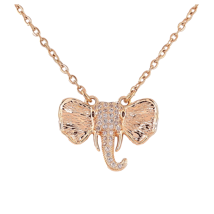 Кулон на цепочке Xuping M&L Цвет 18К Слон с инкрустацией цирконием длина 39-44см х 1.5мм фото №20 Кулон на цепочке Xuping M&L Цвет 18К Слон с инкрустацией цирконием длина 39-44см х 1.5мм фото №20