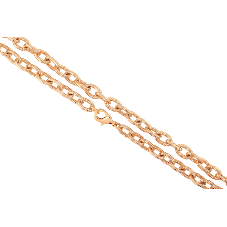 Ланцюжок Xuping Позолота 18K «Плетіння Якірне» довжина 45см х 7.5мм фото №1 Ланцюжок Xuping Позолота 18K «Плетіння Якірне» довжина 45см х 7.5мм фото №1