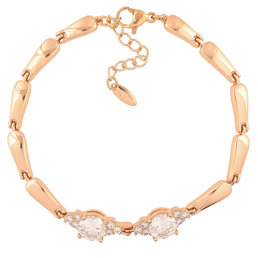 Браслет Xuping Позолота 18K Кристальная вставка длинна с доп. цепочкой 17-20.5см х 3.5мм фото №1 Браслет Xuping Позолота 18K Кристальная вставка длинна с доп. цепочкой 17-20.5см х 3.5мм фото №1